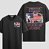 America Freedom Flag Shirt with patriotic usa flag graphic and 4th of July design