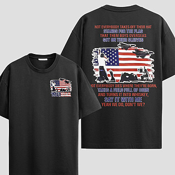 America Freedom Flag Shirt with patriotic usa flag graphic and 4th of July design