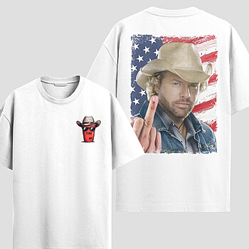Toby Keith 4th of July Shirt with patriotic country graphic and American flag design