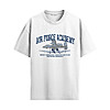 Air Force Academy A-10 Shirt with A-10 aircraft graphics and destroyed overnight slogan in vintage military aviation style