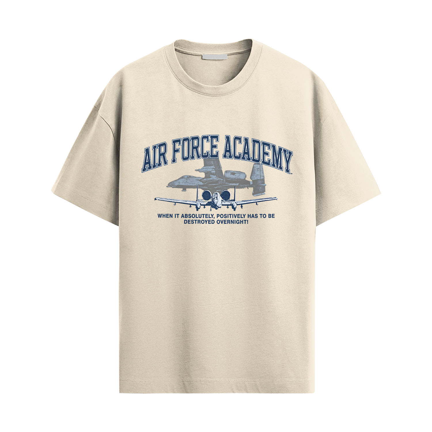 Air Force Academy A-10 Shirt – Destroyed Overnight Tee - Image 2