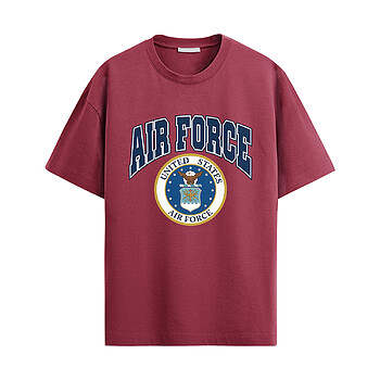 Alternative view of US Air Force Seal Shirt – Classic Military Emblem Tee