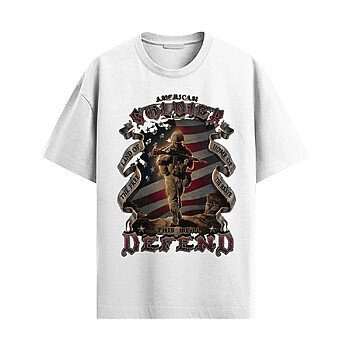 Alternative view of US Army Soldier Freedom Shirt – Patriotic Military Tee