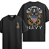 US Navy Eagle Shield Shirt with patriotic eagle graphic, shield, anchors, and United States Navy design